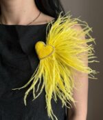 BC130226001 - Eternal Feather Love Brooch - Image 9