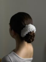 HC010326001 - Handmade Fabric Flower Haircomb - Image 6