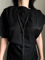 100326006 - AURELIA Black Necklace - Image 2