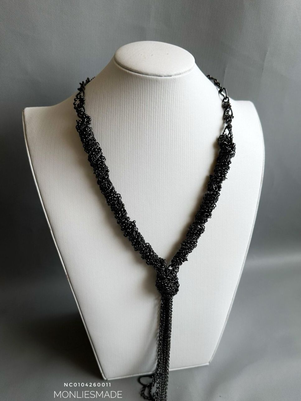 WhatsApp Image 2026-04-01 at 15.38.12 (1) NC0104260011- AURELIA Black Necklace - Image 1