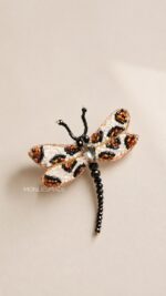 BC060426005 - Crystal Dragonfly Brooch