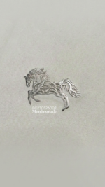 Metal Rearing Horse - Image 4