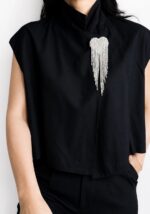 BC130626002 - Heart Veil Brooch - Image 2