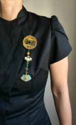 BC170626001 - Empress Jade Brooch - Image 2