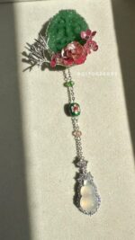 BC170626005 - Jade Mei Hua Brooch