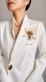 Celeste Lily Brooch - BC070826