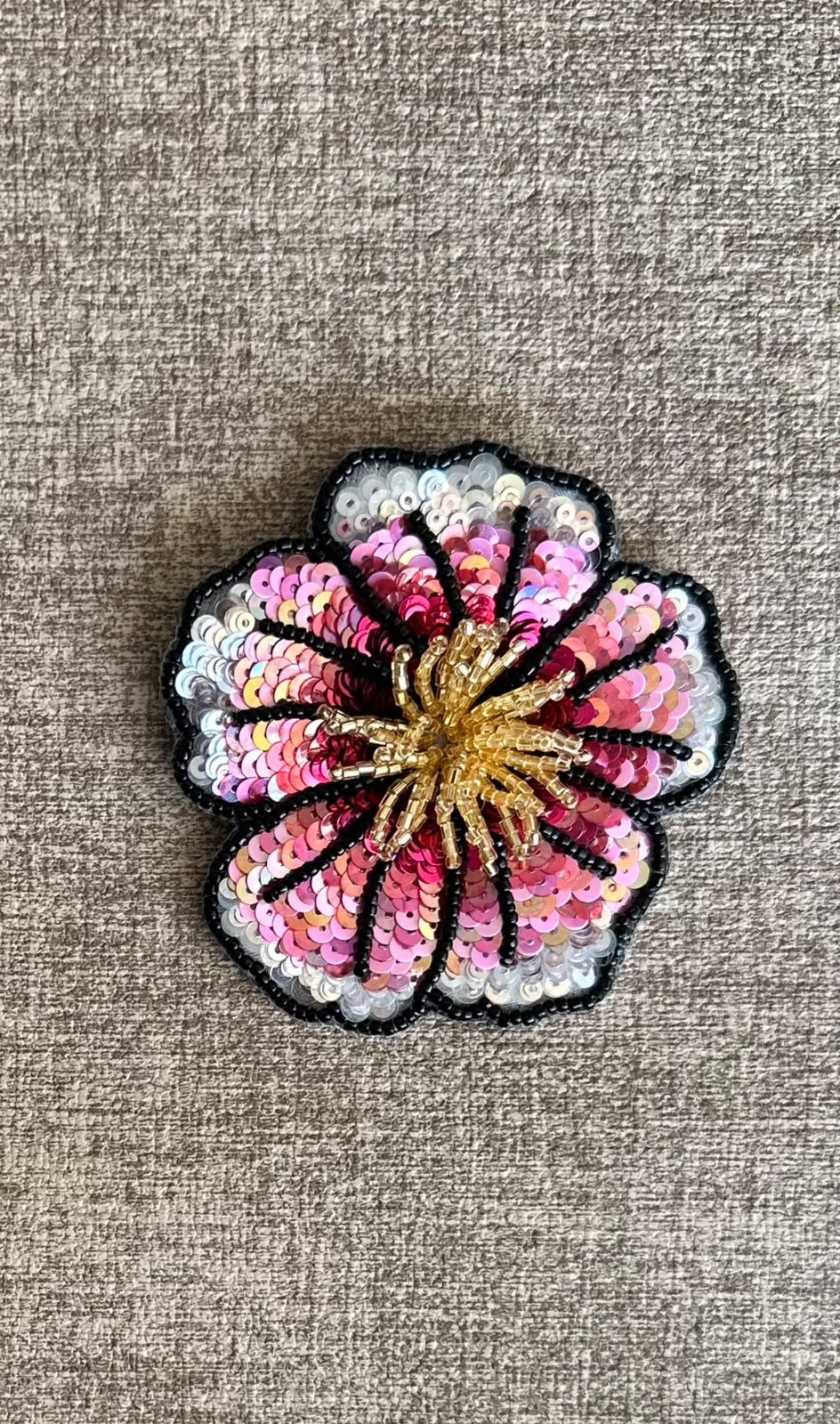 WhatsApp Image 2026-08-01 at 11.10.40 (1) BC310726001 - FUCHSIA BLOOM BROOCH - Image 1