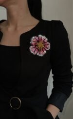 BC310726001 - FUCHSIA BLOOM BROOCH - Image 2