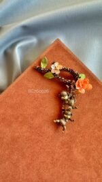 3D Monkey with Flower Brooch BC260926