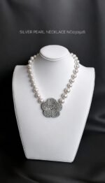 Silver Pearl Necklace NC030926