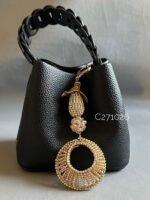 C271026 - Golden Canopy Loop Bag Charm