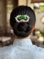 HC161026 - Emerald Moon Haircomb - Image 3