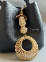 C271026 - Golden Canopy Loop Bag Charm - Image 2